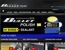 Tablet Screenshot of bulletpolish.co.uk