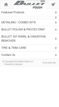 Mobile Screenshot of bulletpolish.com